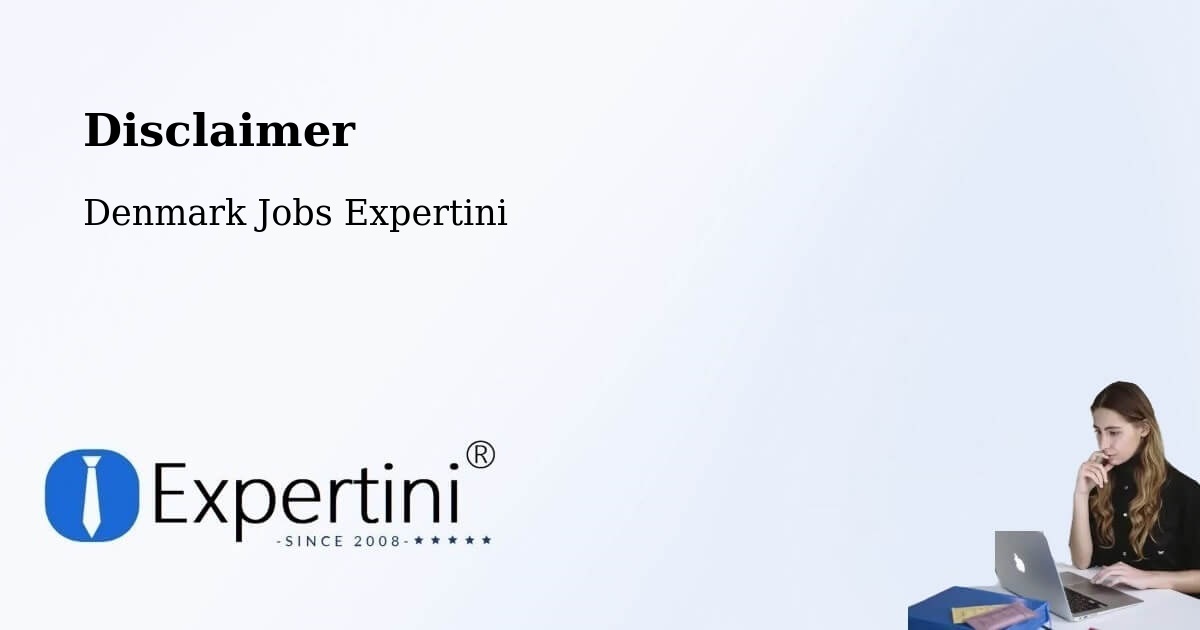Disclaimer – Hillerød - Denmark Jobs Expertini